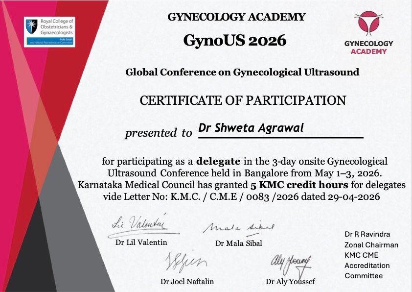 GynoUS 2026 Certificate